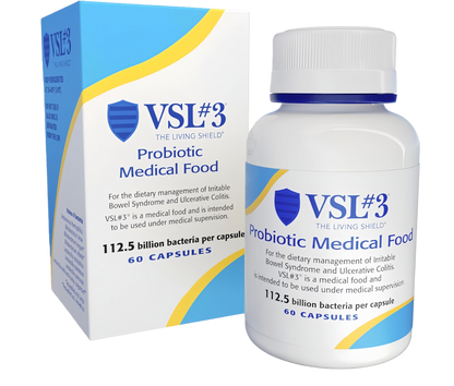 VSL #3® High-Potency Probiotic Medical Food, Dietary Management of IBS & UC