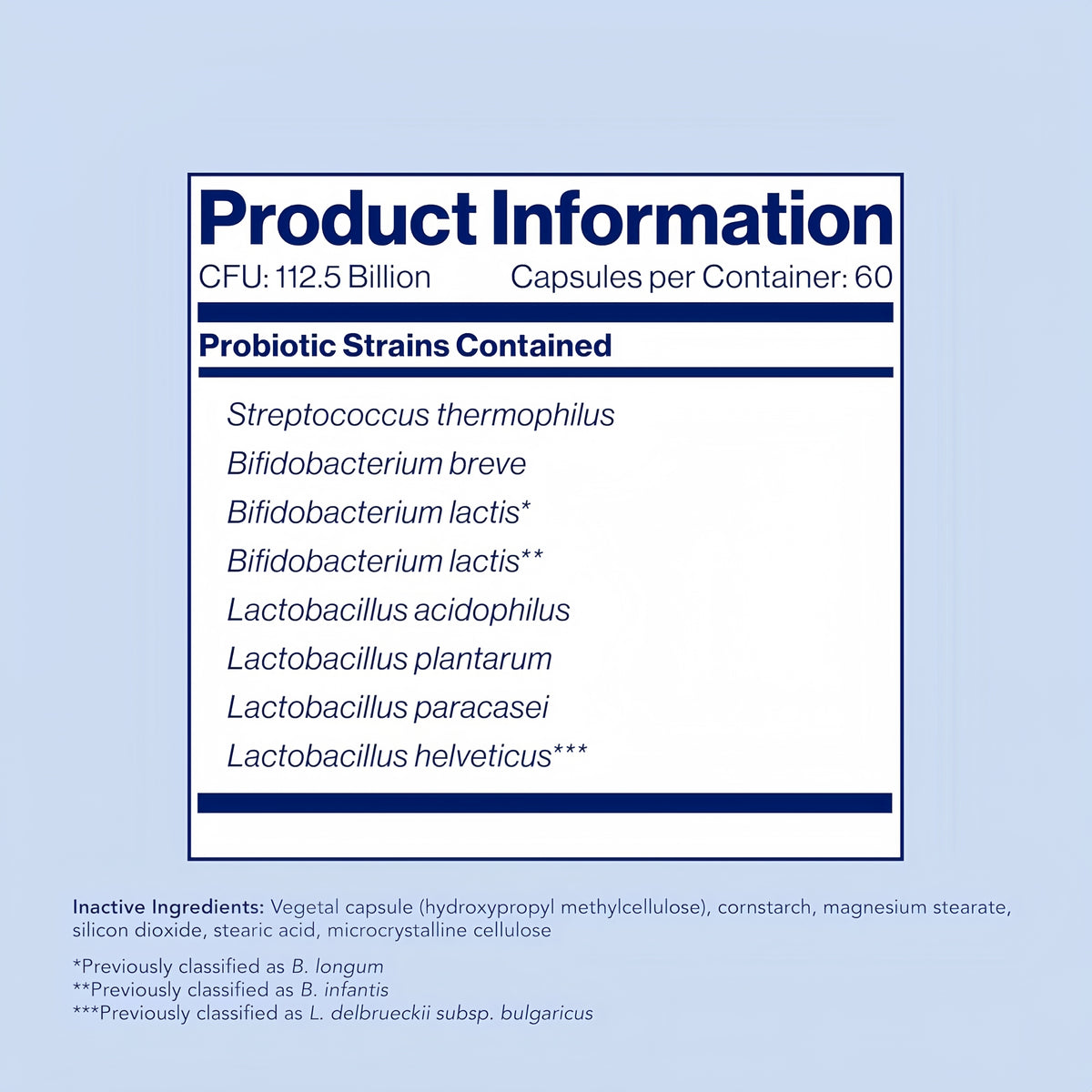 VSL #3® High-Potency Probiotic Medical Food, Dietary Management of IBS & UC