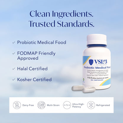 VSL #3® High-Potency Probiotic Medical Food, Dietary Management of IBS & UC